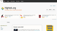 Desktop Screenshot of hightek.org